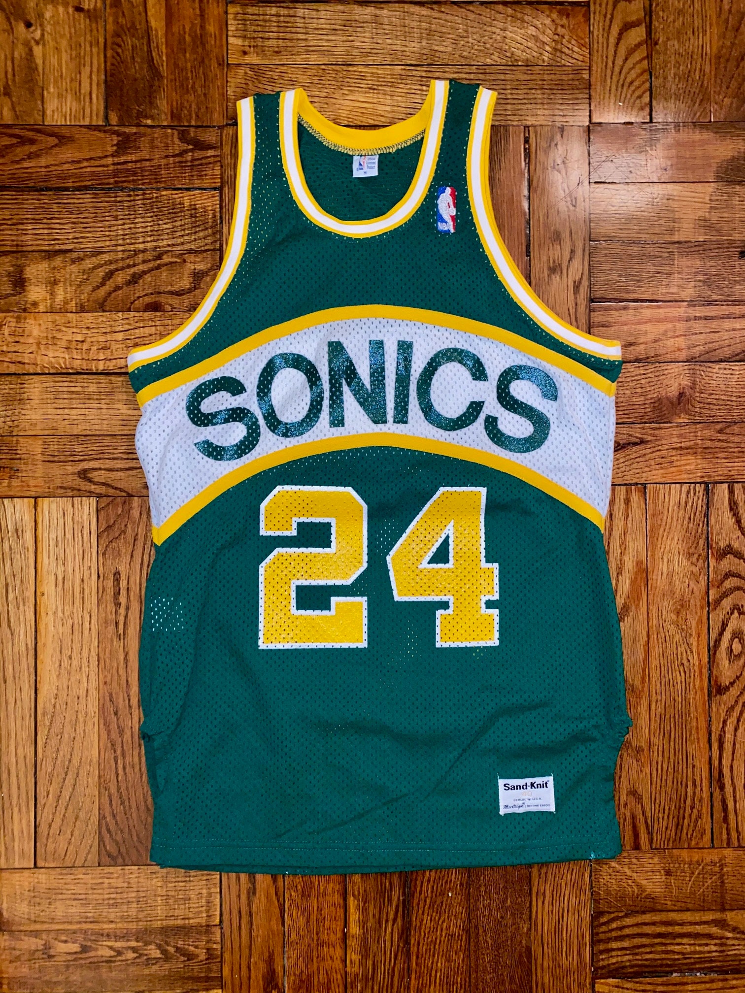westbrook supersonics jersey
