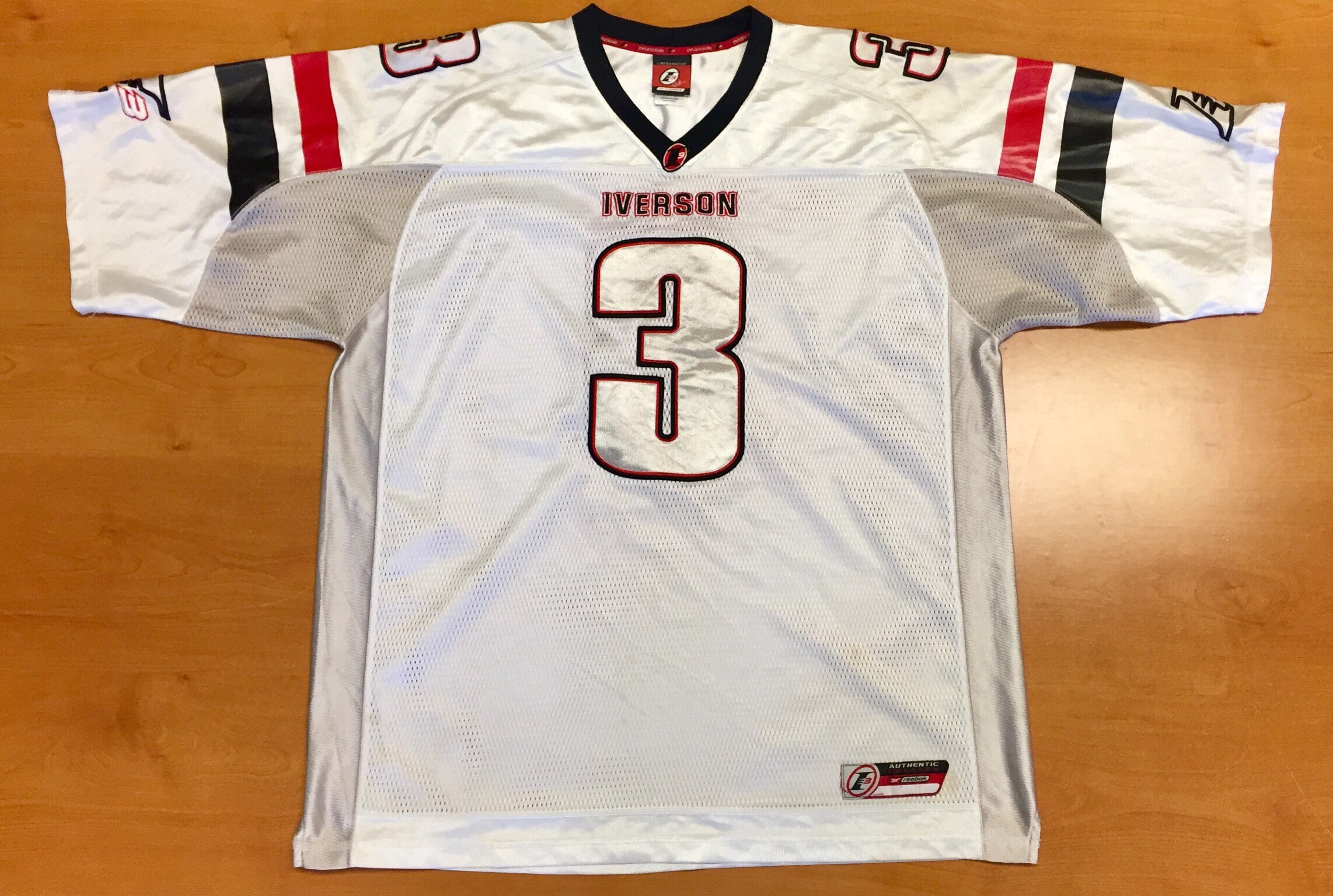iverson football jersey