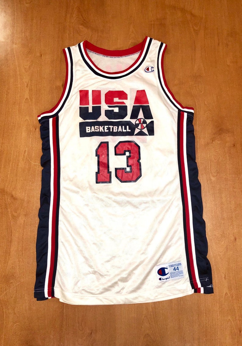 Vintage 1992 Chris Mullin Dream Team USA Authentic Champion | Etsy