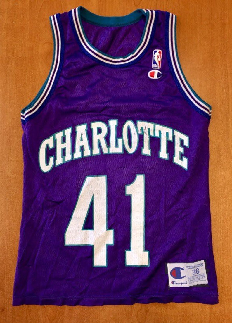 glen rice charlotte hornets jersey