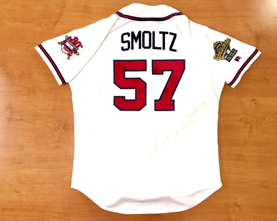 john smoltz atlanta braves jersey