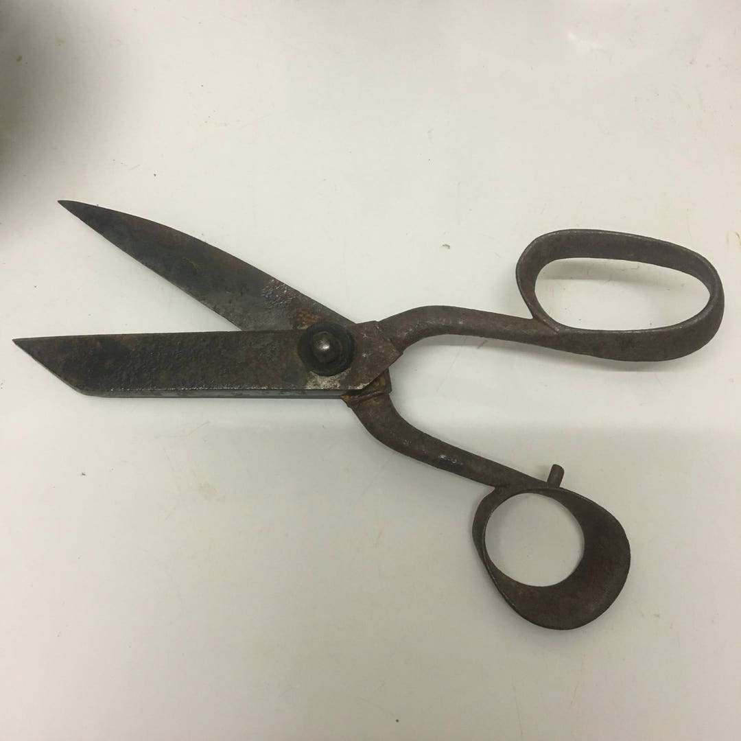 French Vintage Tailors Shears barnfind . Still Sharp Etsy