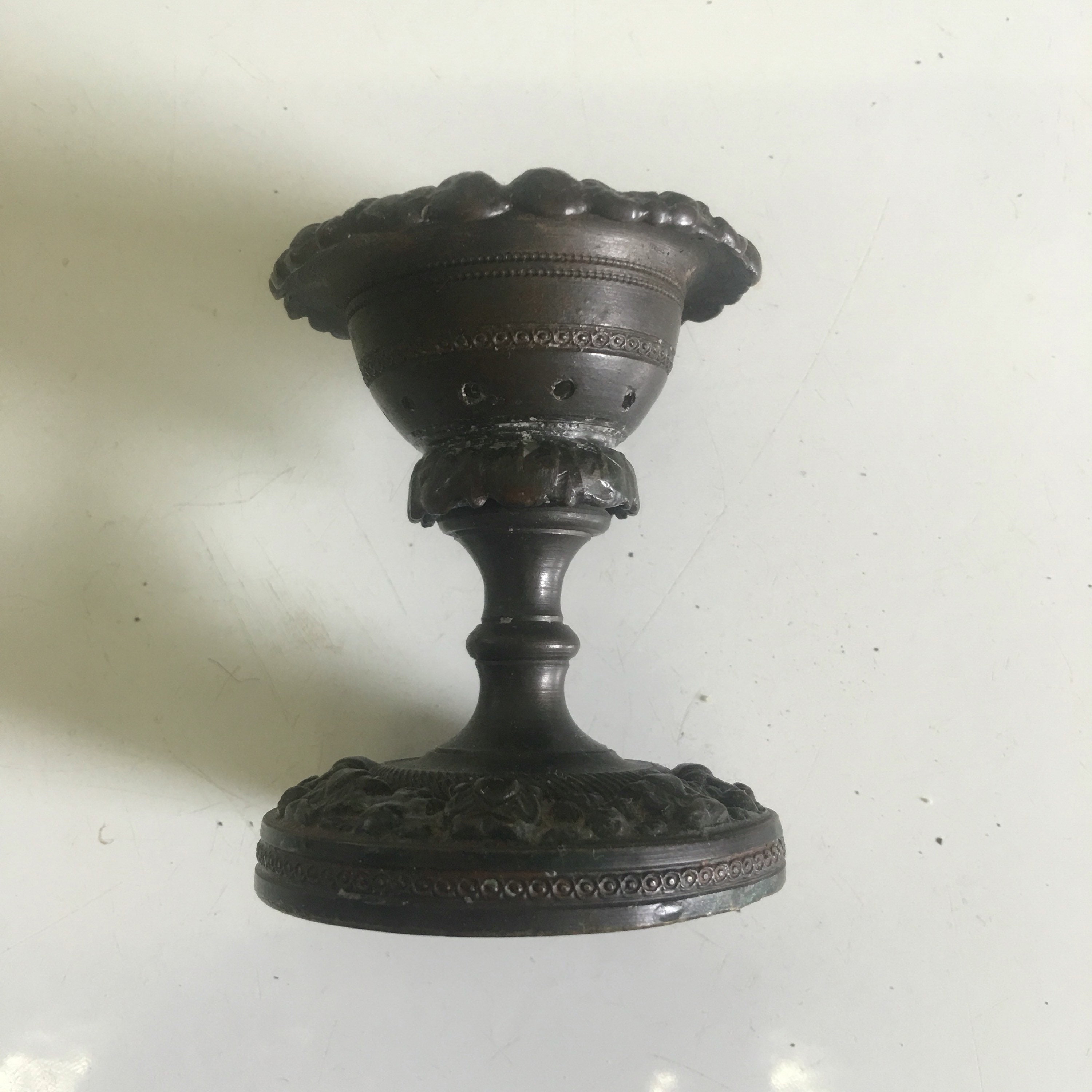 Brûleur de Bronze Français Arts et Métiers Incense Bel Article Lourd