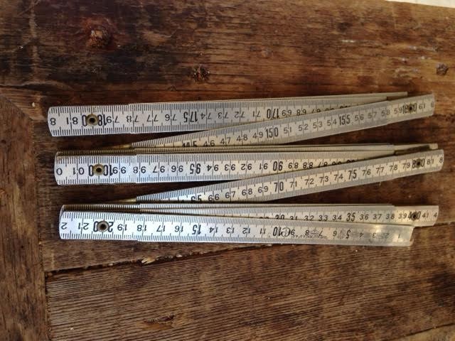 70 S Vintage Aluminium Yard Compteur Souverain