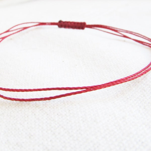 Kabbalah Bracelet, Red String Bracelet, Red Thread, Kabbalah, String of Fate Bracelet