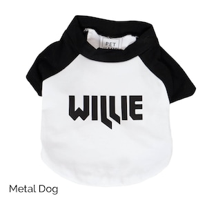 Personalized Dog Shirt / Dog Tee Shirt -/ Custom Dog Shirt / Raglan Dog Tee / Dog gift / Dog Coat / Large Dog Coat