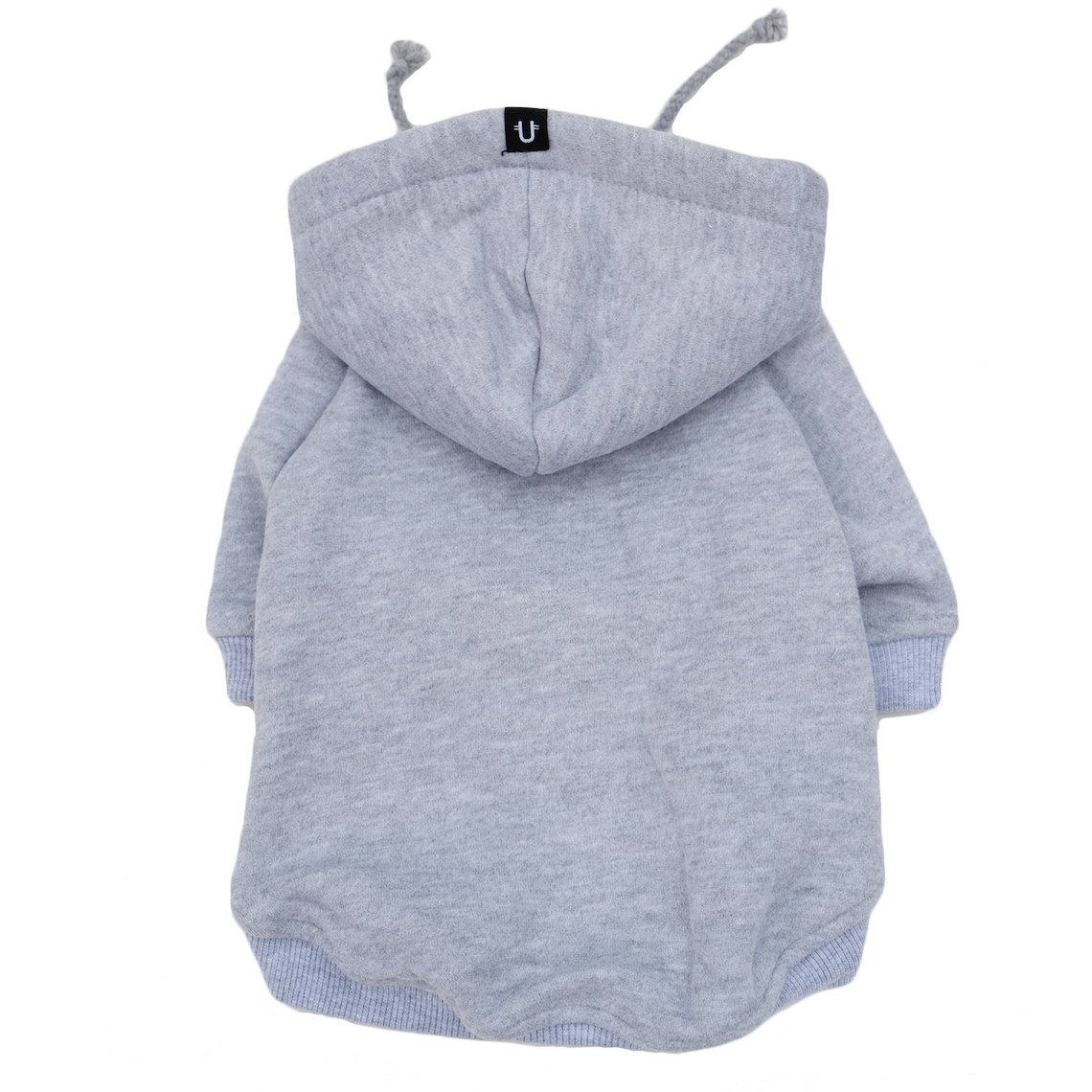 Grey Dog Hoodie Dog Hoodie Dog Sweatshirt Grey Dog Etsy