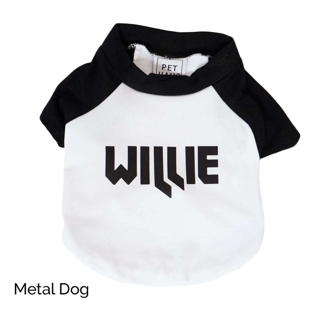 Personalized Dog Shirt / Dog Tee Shirt / Custom Dog Shirt / Raglan Dog