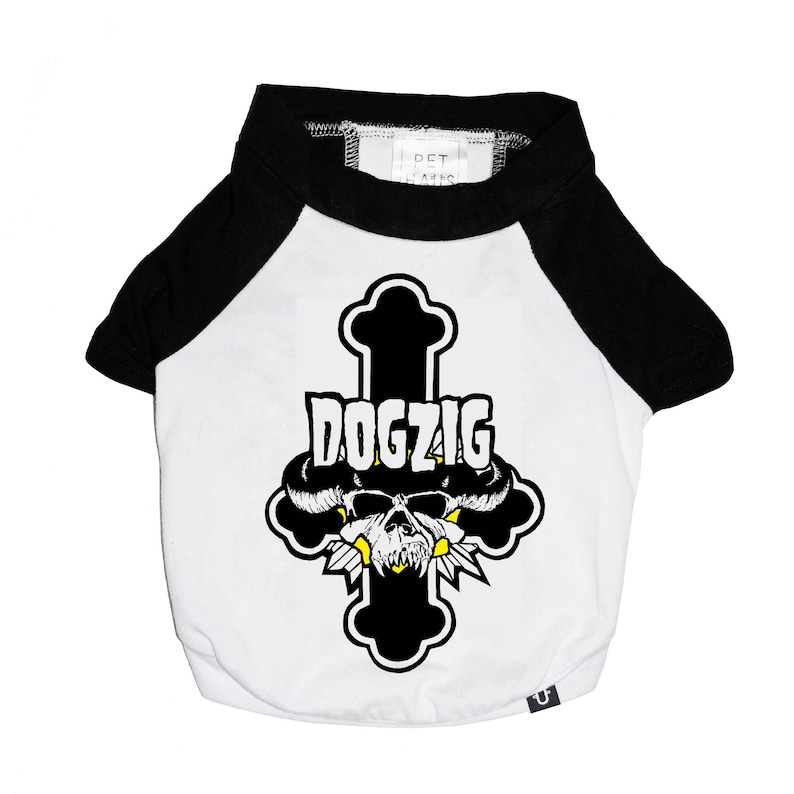 Tee for Dogs Dog Tee Raglan Dog Tee Slayer Dog Tee Baseball Dog Tee Metal Dog Tee Rock Dog Tee