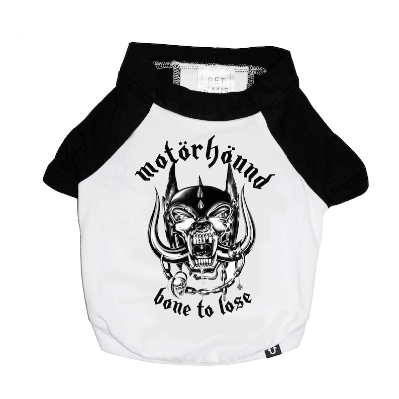 Tee for Dogs Dog Tee Raglan Dog Tee Slayer Dog Tee Baseball Dog Tee Metal Dog Tee Rock Dog Tee