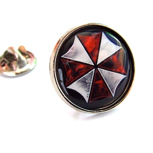 Resident Evil Umbrella Corporation Lapel Pin Badge , Security , TSI Team , STARS S.T.A.R.S. Raccoon , Los Iluminados Pins