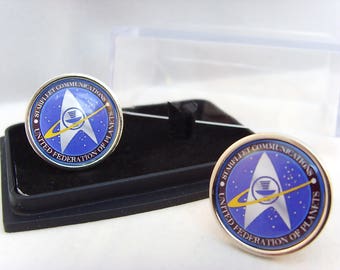 Star Trek Starfleet Communications-manchetknopen Manchetknopen