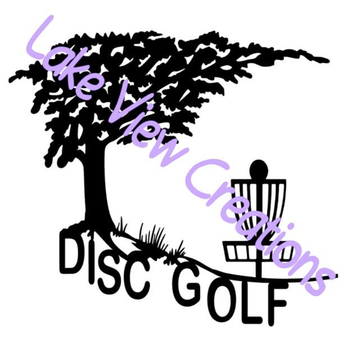 Disc Golf Permanent Vinyl Decal Sticker 5h X 10w Etsy