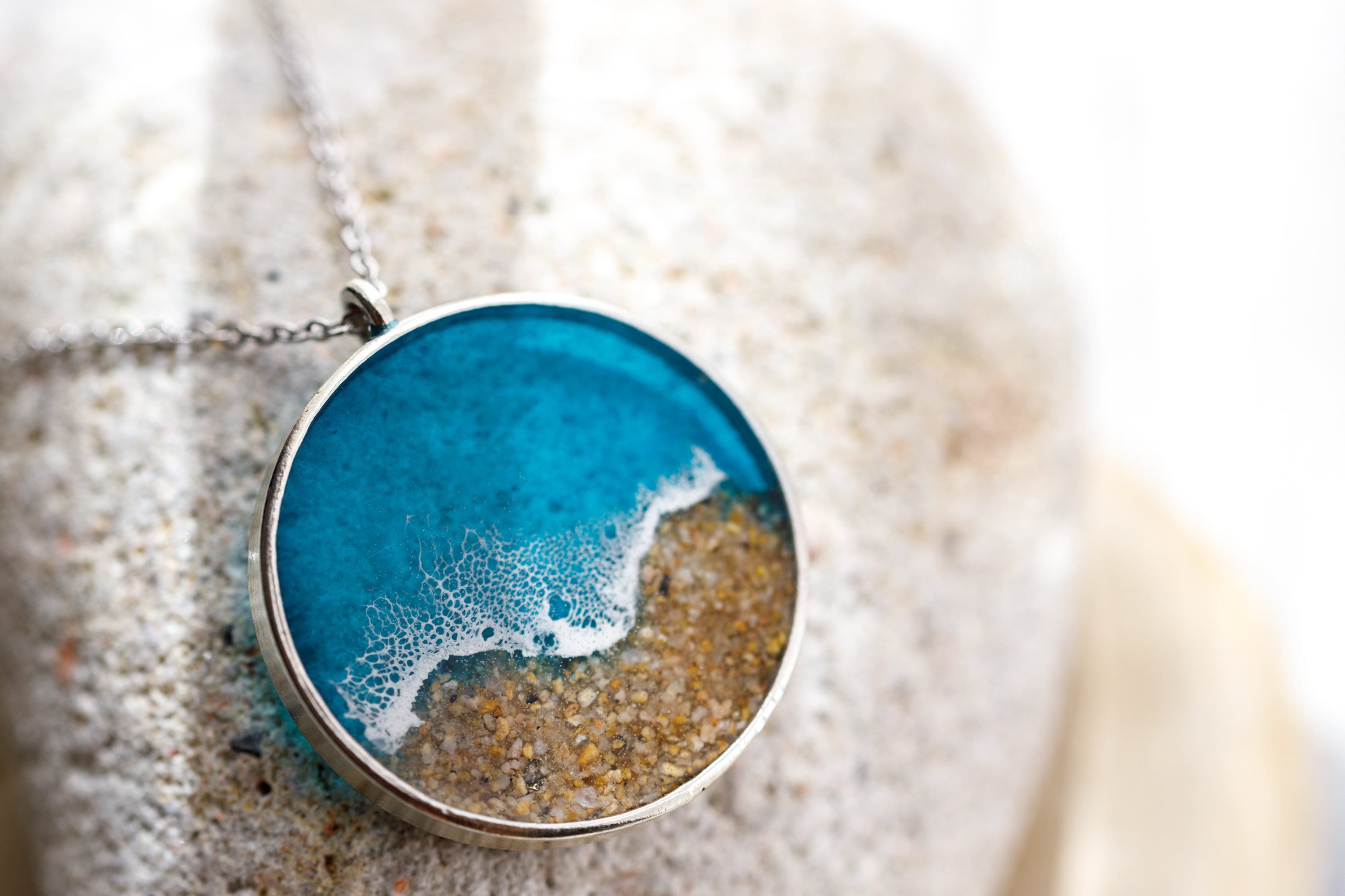 Collana da donna colori del mare | Rose Soleil