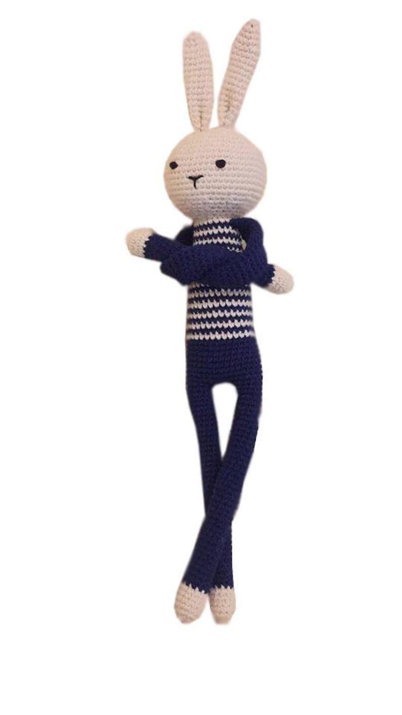 Crochet rabbit Bunny Amigurumi Toy Rabbit stuffed Ready to ship
