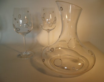 Bubbels del classico decanter per caraffa di vino rosso upgecycelt