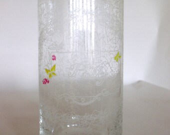 Vetro cristallo universale progettato e incisa... mit di incisione a mano individuale...