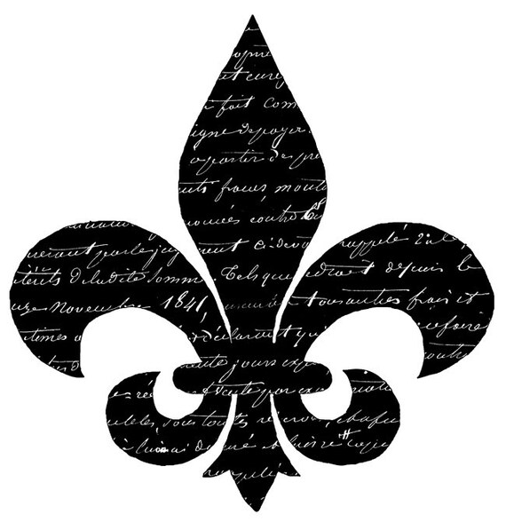 Fleur De Lys Tatouage Temporaire