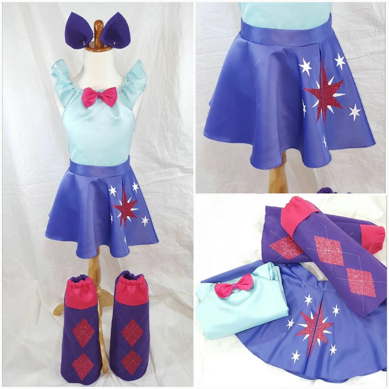 Boot Covers Ears GirlsWomen/'sPlus sz avail Skirt Friendship Princess Top