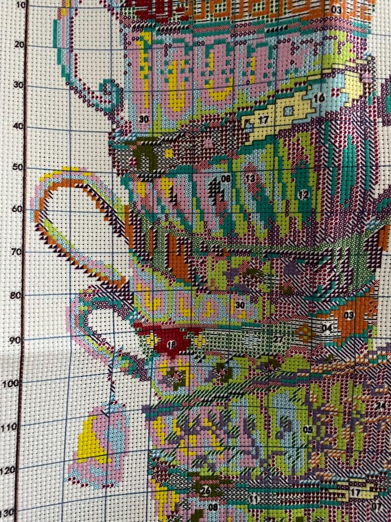 Orenco Originals Kreuzstichmuster 'Peacock' Von William Morris – Design Für 112x168 Stiche Auf 14er Stoff