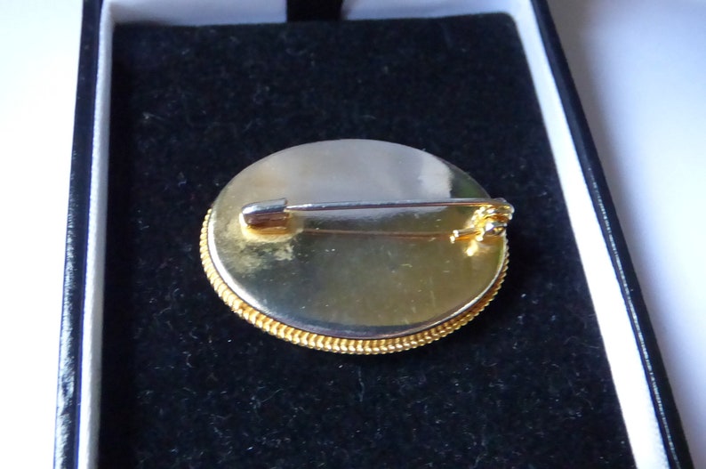 Micro Mosiac Statement Brooch Pin