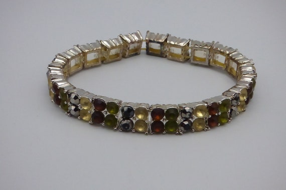 c1980's Diamante Bracelet - image 3