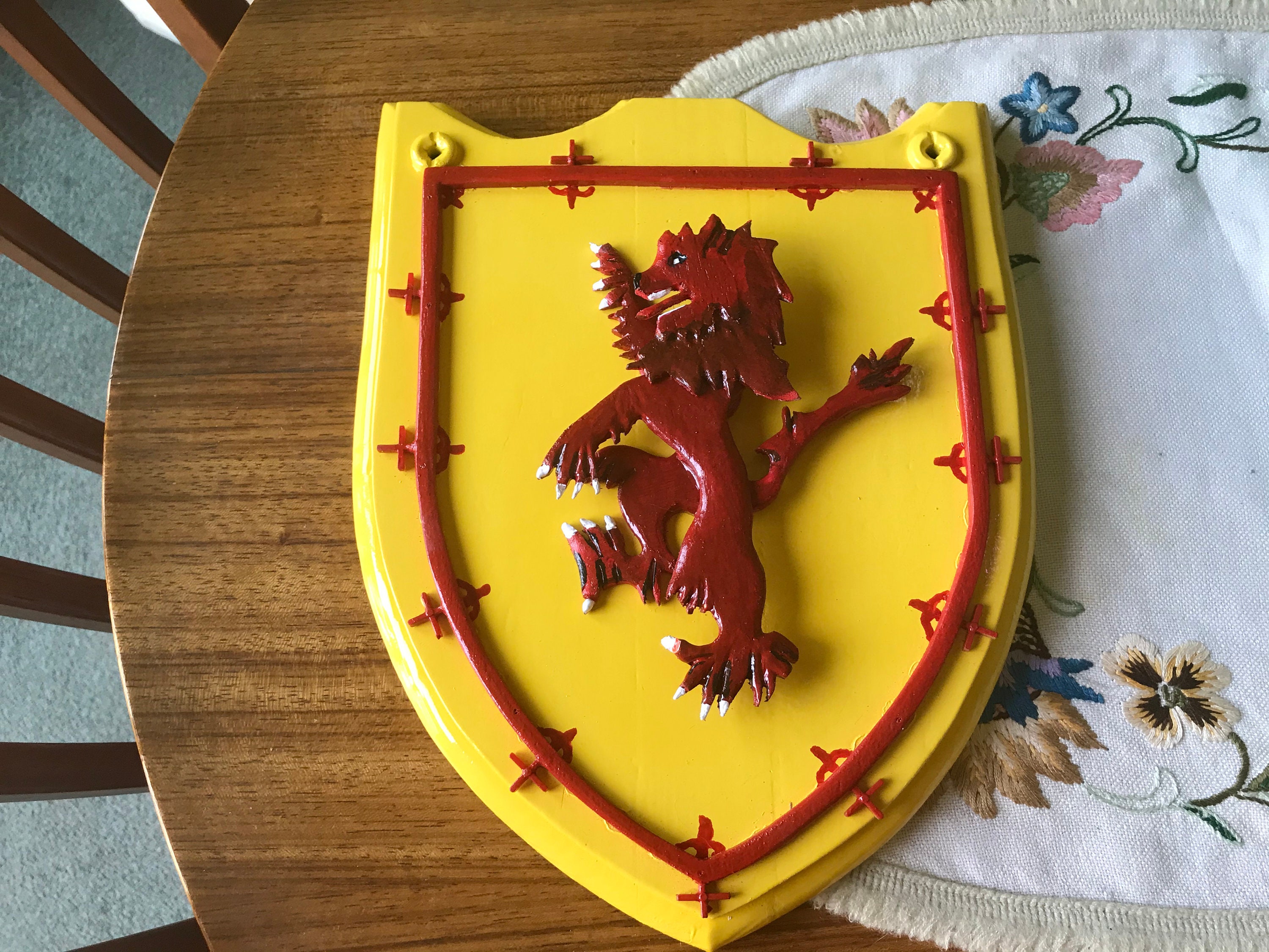 Scottish Bespoke Lion Rampant of Scotland Handcrafted