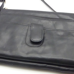 Sac à main noir vintage en Visconti - Idée cadeau