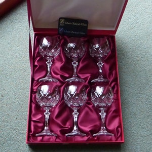 Vintage Cristallerie Zwiesel - Schott-Zwielsel-Glas - Sechser Set in Original Box - Bild 6