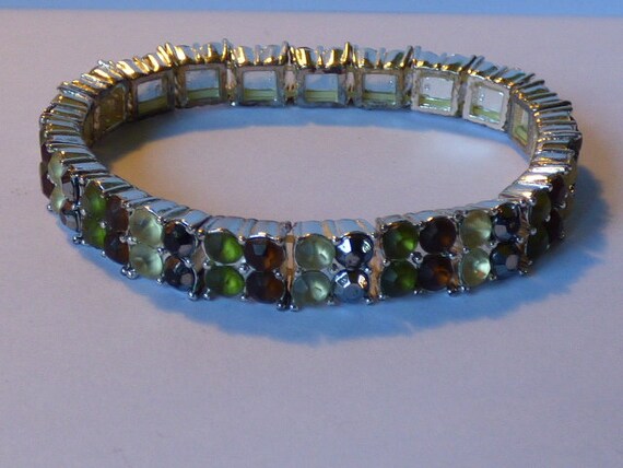 c1980's Diamante Bracelet - image 9