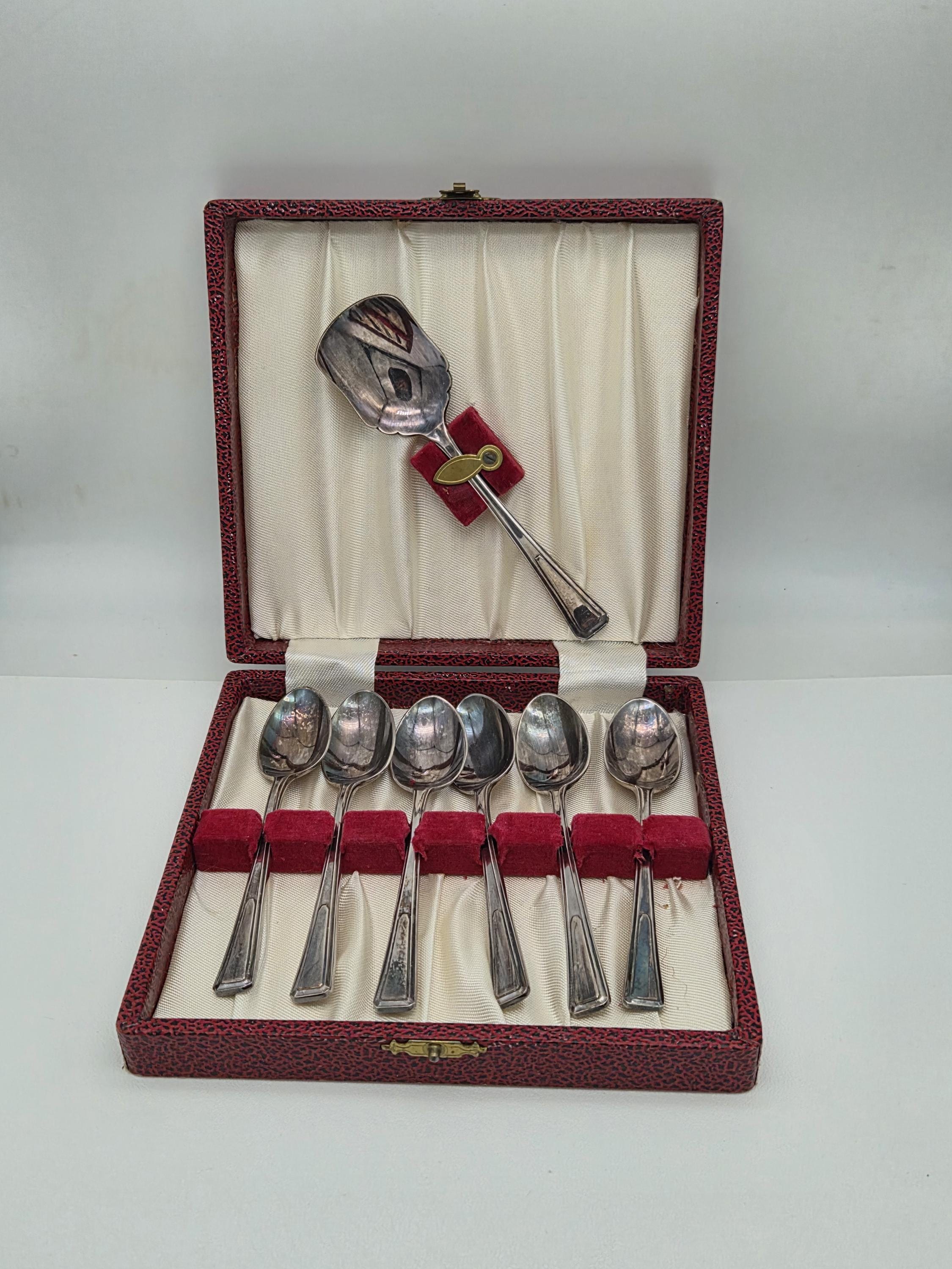 Vintage Spoons Set, Set of 6 Teaspoons in Original Box - Etsy