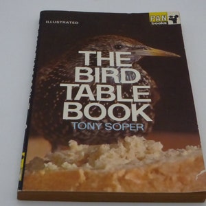 Vintage Paperback - The Bird Table Book - 1960s