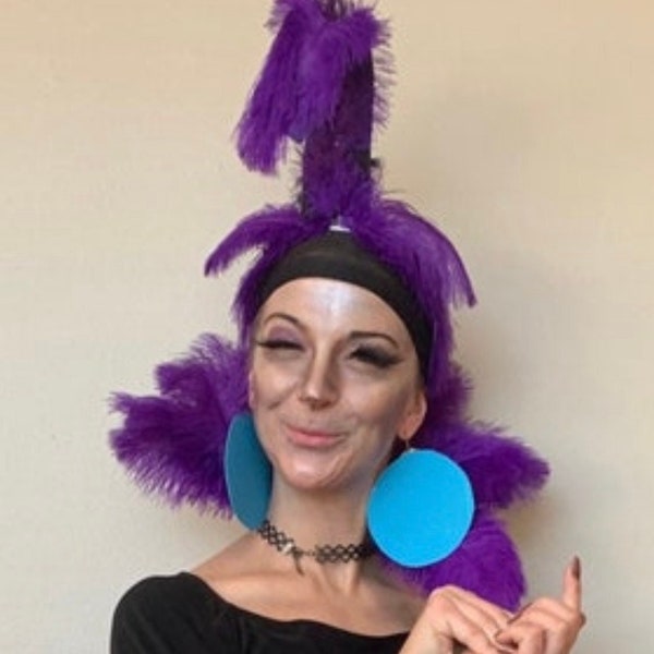 Yzma zendspoel, kraag, oorbellen Halloween kostuum