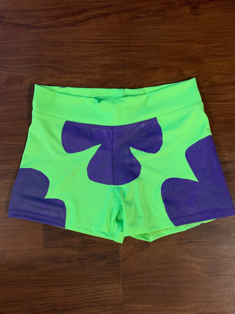 Patrick Star Shorts Spongebob Squarepants Etsy