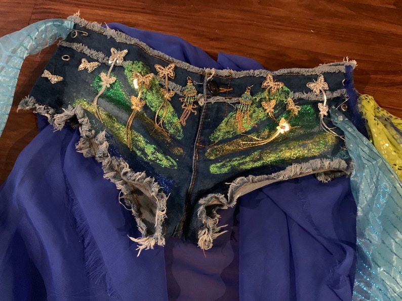 Britney Spears Im a Slave 4 U 2001 VMA Costume Etsy