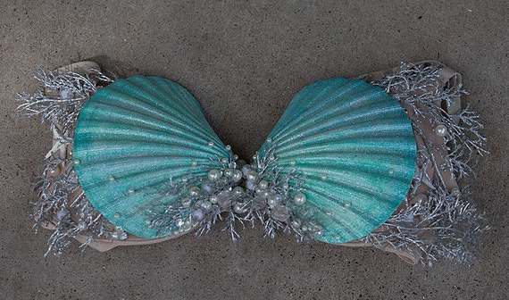 Ethereal Shimmer Mermaid Bra