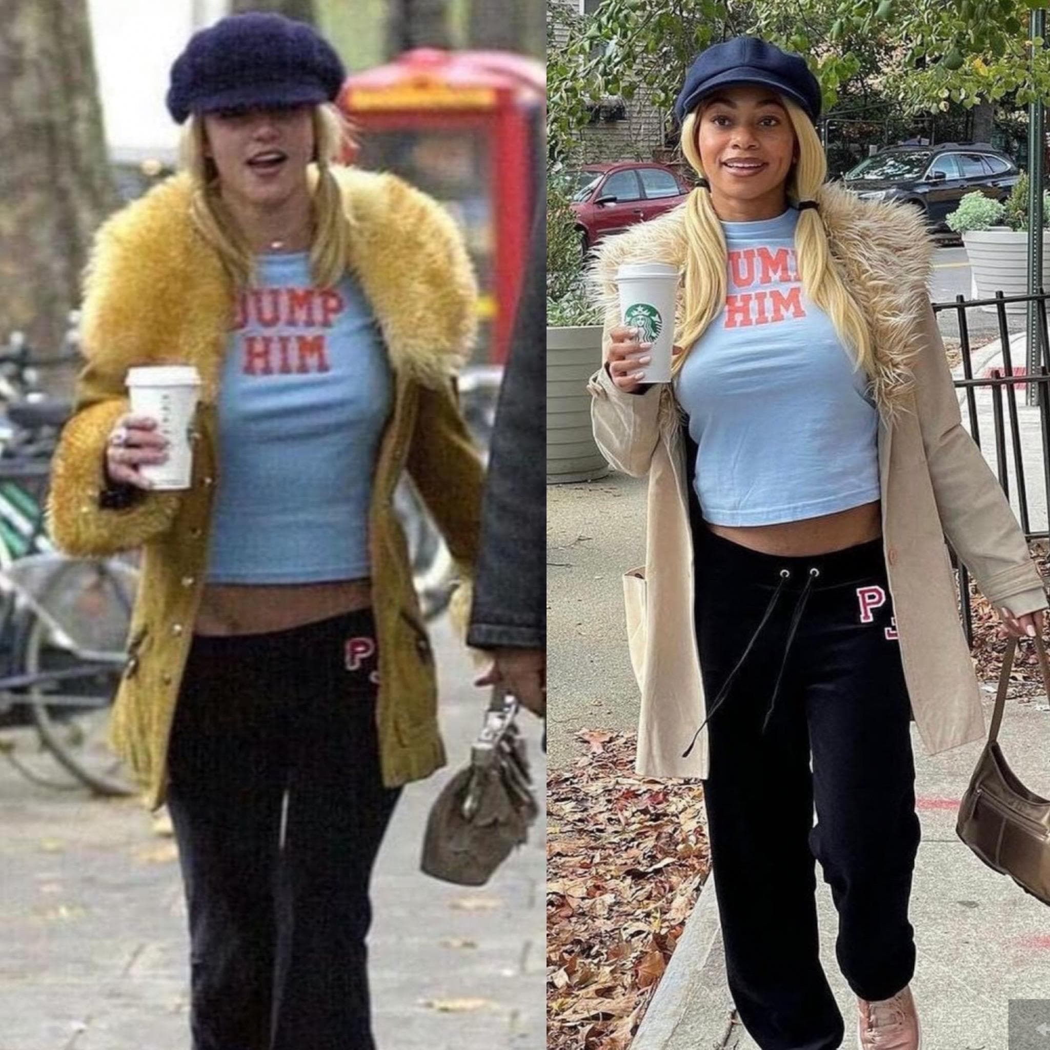 Y2K Britney Inspired Costume Dump Him T Shirt Outfit - Etsy Norway