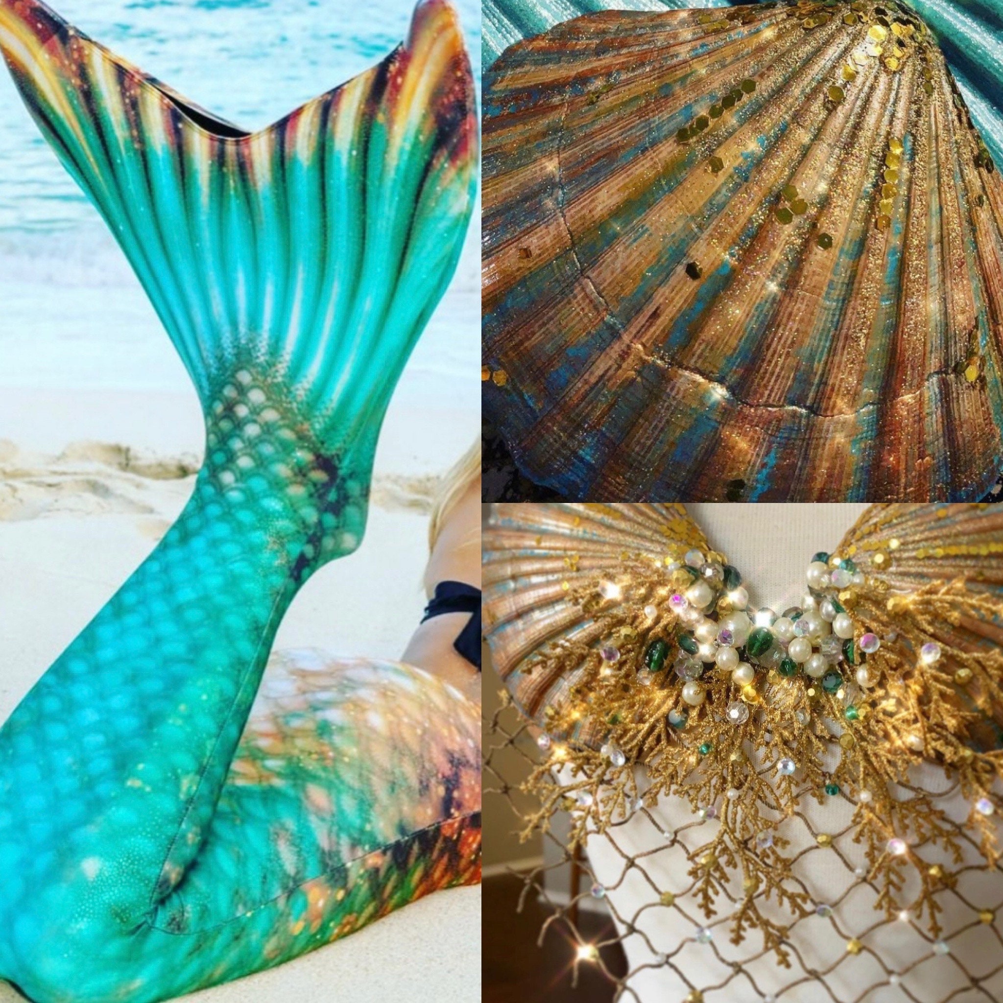 Buy One of a Kind Mersona Tail Match Mermaid BRA ONLY With Creative Rights  never to Be Recreated Online in India - Etsy