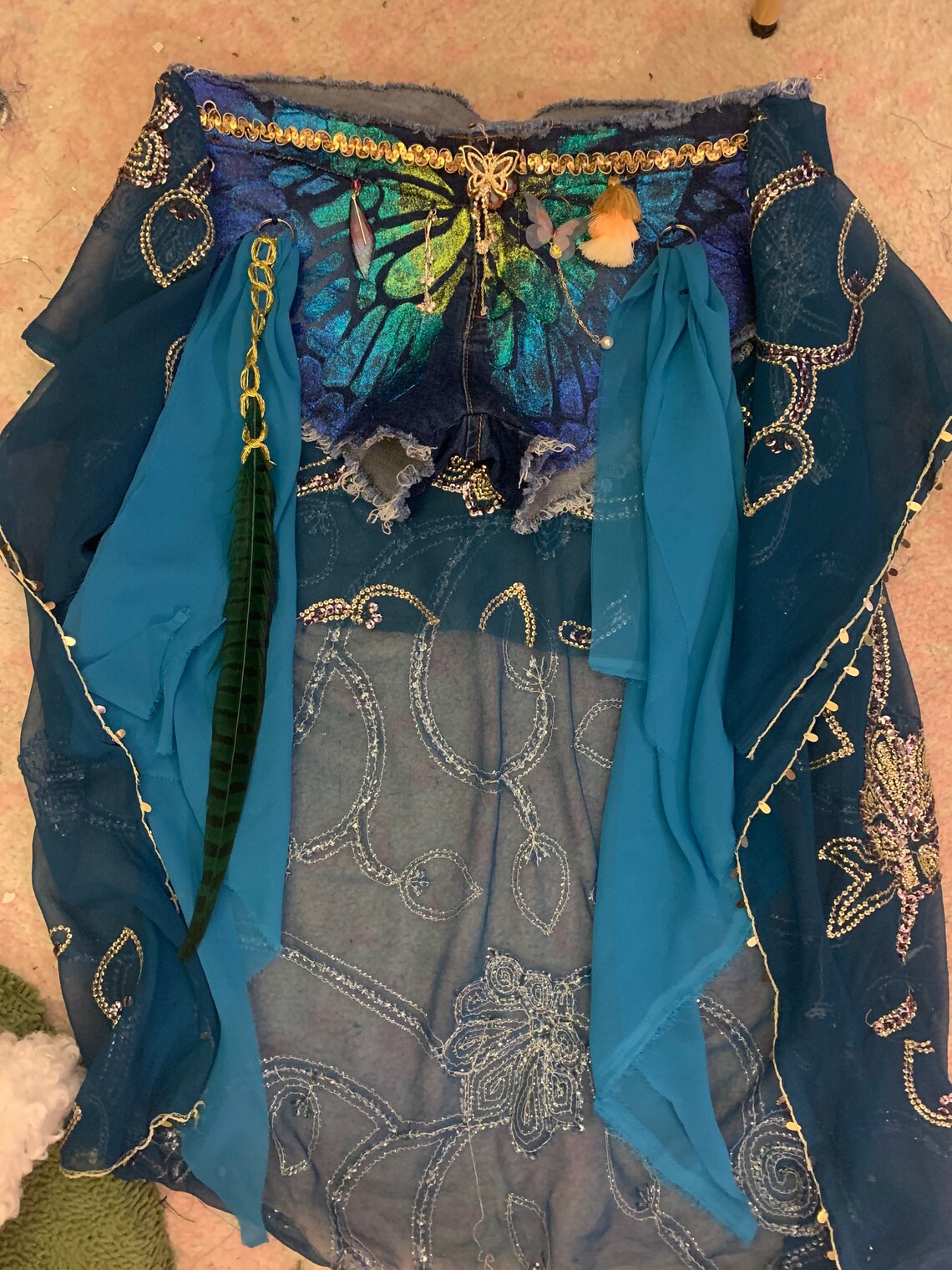 Ready to Ship Britney Spears Im a Slave 4 U 2001 VMA Costume Etsy