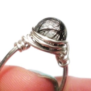BEAD RING Hair Lock Keepsake Bead ring - Baby Hair - Handmade Jewelry - Keepsake - Hair Locket - Personalized -  Sterling- ValenwoodVixen