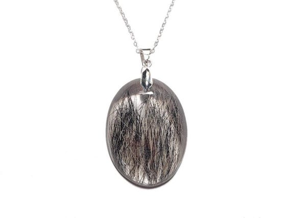 LARGE OVAL Hair or Fur Keepsake Necklace | Pet Memorial Jewelry | Baby Hair Keepsakes | ValenwoodVixen