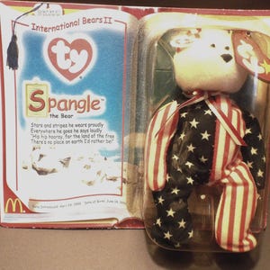 Spangle the Bear TY