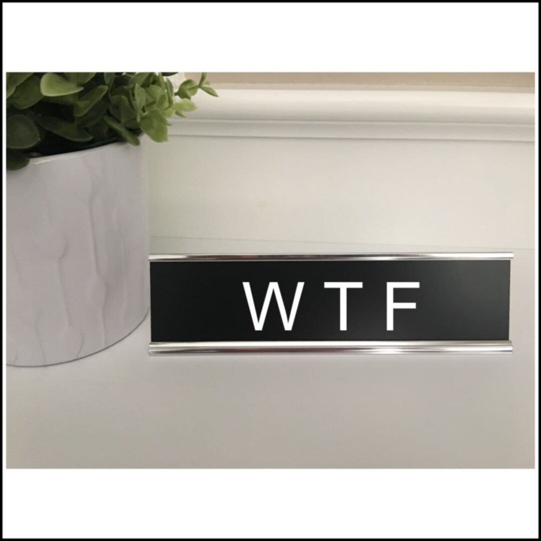 Office Signs Desk Signs Home Office Funny Office Sign Etsy