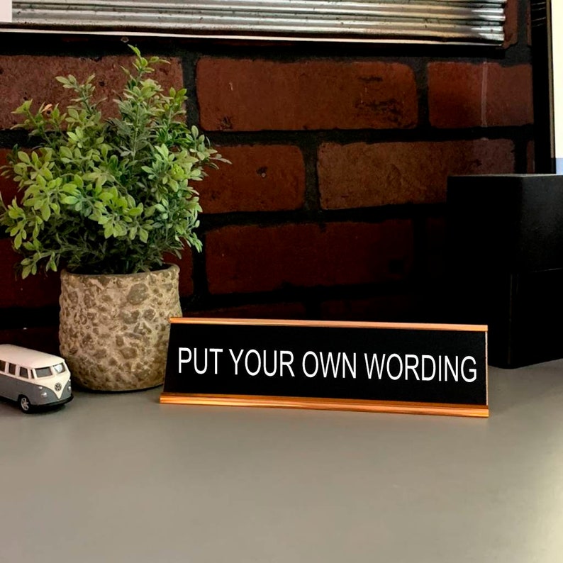 Office Signs Desk Signs Home Office CoWorker Gift Funny Etsy