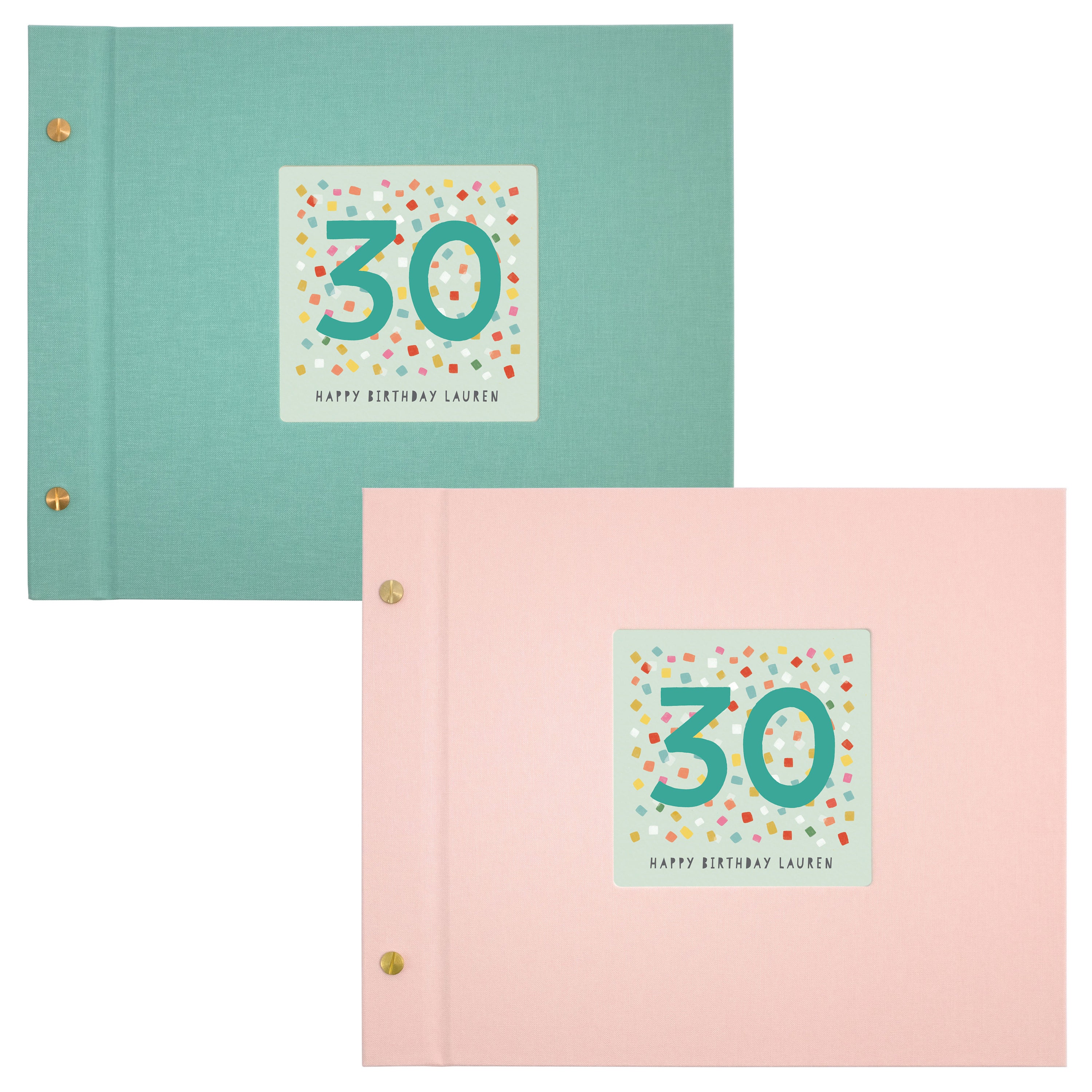 Personalisiertes Fotoalbum zum 30. Geburtstag - Etsy.de