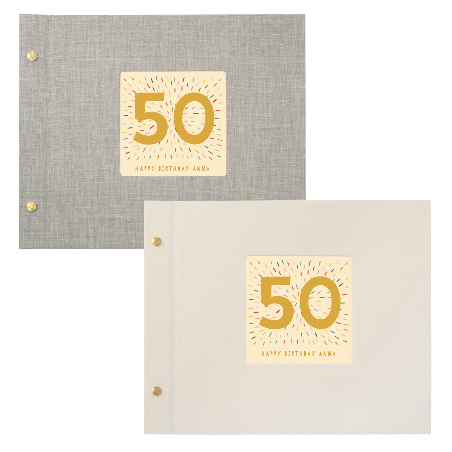 Personalisierte 50. Geburtstag Fotoalbum Etsy