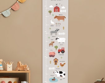 Personalised Farm Height Chart