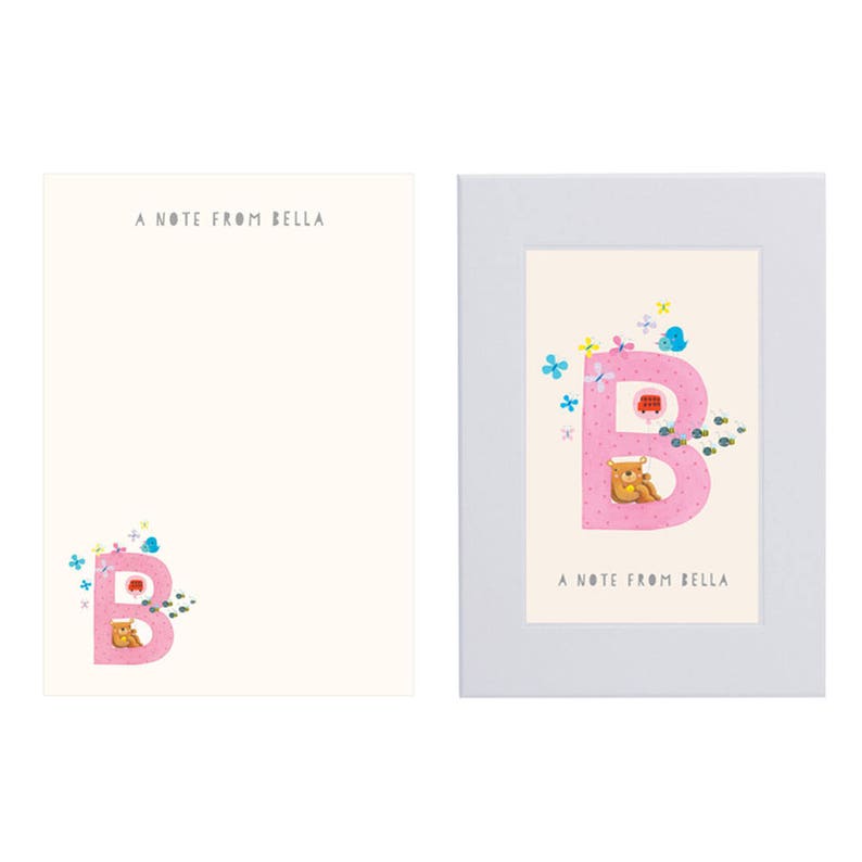 Personalised Alphabet Letter Writing Set Etsy UK