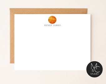 Personalized Basketball Note Cards, Boys Stationary Thank You Notes,  Sports Cards Stationery, Basketball Gift, Birthday Thank you