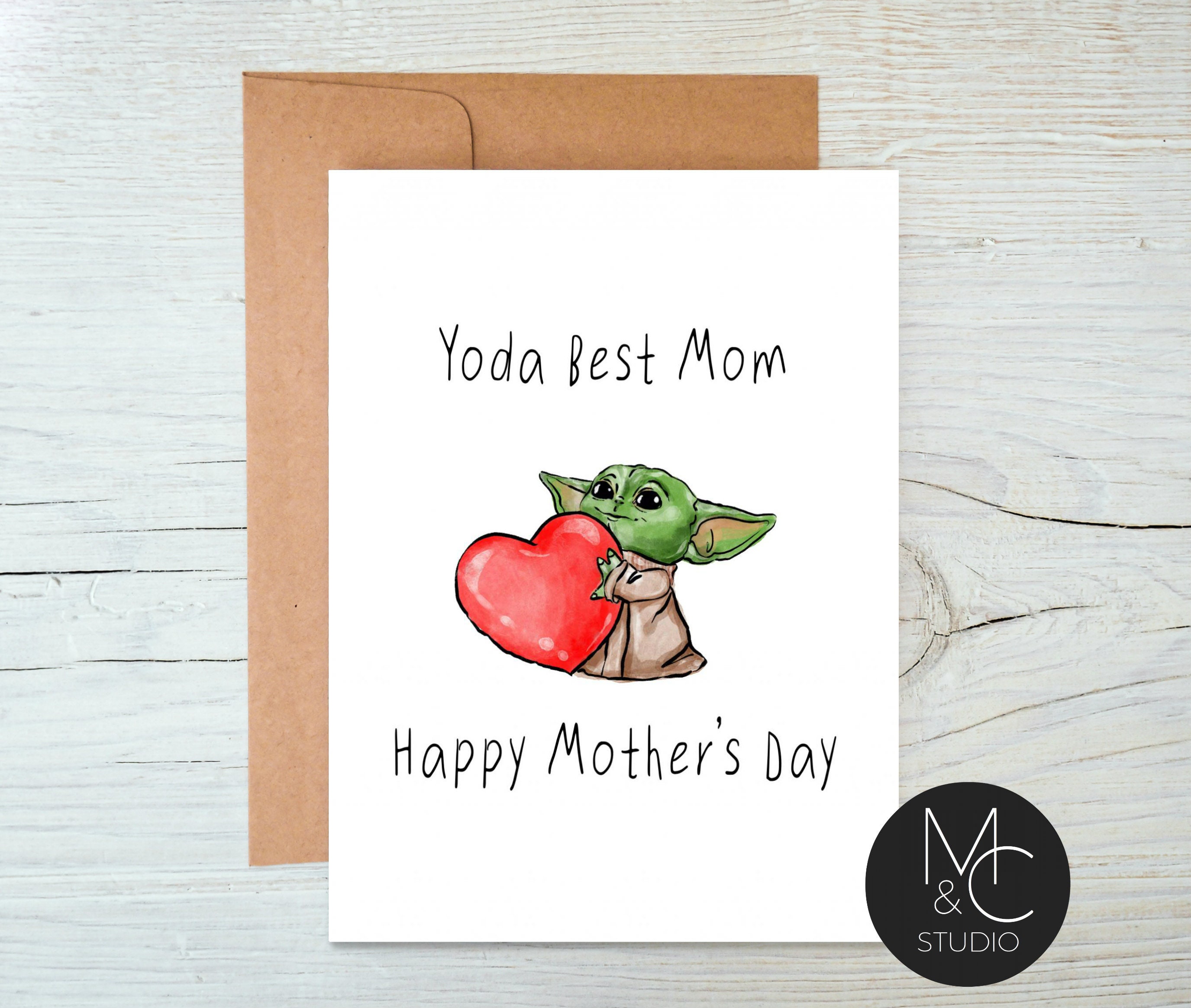 YODA BEST MOM LOVE YOU I DO